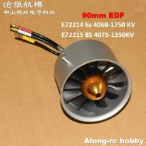 Freewing 12 Klingen 90 mm Metall EDF Jet Power E72214 6S 4068-1750 Inrunner Motor oder 8s