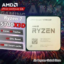 AMD Ryzen 7 5700X3D R7 5700X3D 4,1 GHz 8-rdzeniowy 16-wątkowy procesador 7NM L3=96M 100- 00001503 Gniazdo AM4, venta bez wentylatora