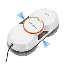 Lavavetri Robot pulitore per vetri con spruzzatore Tergicristallo intelligente Due serbatoi d'acqua Elettrodomestico elettrico per esterni