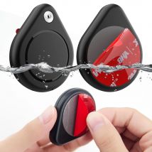 For Airtag Holder Protective Tracker Case with Strong Adhesive Case for Cars Laptop Camera Full Protective Tag Case Waterproof