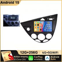 7 "Android 15 Für Ford Fiesta 1995-2001 Focus MK1 1998-2004 7 Zoll Multimedia Auto Radio stereo Carplay Autoradio Kopf Einheit Auto