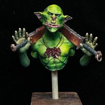 1/12 Hell-Elf, Noghx, Resin-Modellfigur, Büste, GK, Fantasy-Thema, unmontierter und unbemalter Bausatz