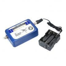 Antenna TV terrestre aerea con misuratore di segnale satellitare digitale DVB-T con sistemi di ricezione TV con bussola