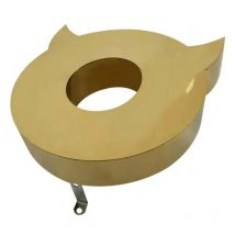 100PCS/Pack 201 Brushed Stainless Steel L Bracket for Backlit Channel Letter Mounting Lug Installation Ear