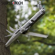 Swiss tech 11 in 1 mini multi tool klappmesser edc outdoor tasche tragbares messer outdoor camping überleben handwerkzeuge