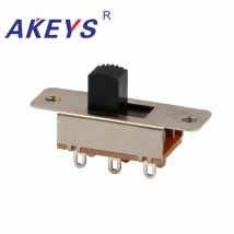10 pcs ein/aus/auf 3 position 2 p3t pcb panel schiebe schalter 6a/125v 3a/250v ac 6 pins SS-23F19