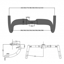 Rower Pełne okablowanie wewnętrzne Profesjonalny poziom zawodów konkurencyjny Wszystkie uchwyty rowerowe z włókna węglowego Wszystkie kable wewnętrzne