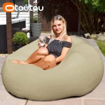 Otautau Riesen Outdoor Sitzsack Hocker Abdeckung ohne Füllstoff Garten Strand Pool wasserdichte Sitzsack Liege Liege Schlafs ofa dd022