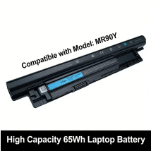 MR90Y 65WH Laptop Battery for DELL Inspiron 3421 3721 5421 5521 5721 3521 3437 3537 5437 5537 3737 5737 Fit Notebook Computer