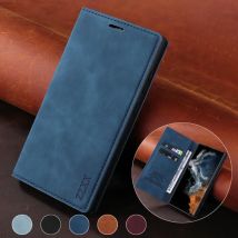 Portafoglio Custodia in pelle con vibrazione magnetica per Samsung Galaxy A02s A03 A04s A10 A11 A12 A20 A21s A22 A23 A31 A32 A33 5G A50s A51 A52 A71