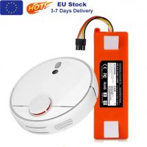 Batteria di ricambio originale BRR-2P4S-5200D per XIAOMI 1S 1ST Roborock SDJQR01RR Spazzare Robot Aspirapolvere 5200mAh