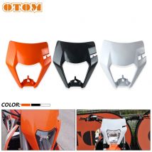 Otom enduro motorrad masken scheinwerfer für ktm exc excf xcw xcf 2017 2023 2014-2018 motocross kunststoff kit scheinwerfer lampen abdeckung