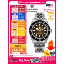 San Martin 3D Waffle Dial nowy 40mm zegarek nurkowy NH35 męskie zegarki automatyczne mechaniczne szafirowe wodoodporne 200m Luminous SN0128