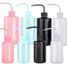 Bottiglia spray per tatuaggi da 250/500 ml Bottiglie di lavaggio di sicurezza in plastica di alta qualità Bottiglia da spremere per tatuaggi non spray da laboratorio Accessori per tatuaggi