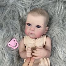 MRB 20 pollici Reborn Bettie 3D pelle dipinta kit con ciglia e corpo in stoffa smontato Reborn Baby Doll parti stampi fai da te