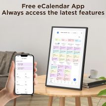 Intelligenter digitaler Kalender, 10,1-Zoll-HD-Touchscreen-Familienplaner mit umschaltbarem digitalem Fotorahmen, intelligenter digitaler Kalender für Zuhause