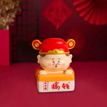 2024 chinesische Neujahrs dekor chinesische Gott figuren Gott des Glücks Figur für Tisch auto Herzstück Bücherregal Dekoration
