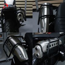 Motorrad Seite Sattel Tasche Für CL250 CL300 CL500 SCL500 2023-2025 Rechte Seite Stamm Tasche Halter Seite Stamm Tasche halterung