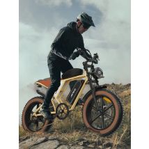 Jansno ebike X70 Adult Electric Bicycle 750W Motor Men's E-Mountain ebike 48V34Ah Battery 20'' Fat Tire Off-Road Electric Bike