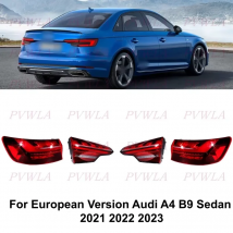 Tylne światła LED do Audi A4 B9 Sedan w wersji europejskiej 2021 2022 2023, tylne światło stop, akcesoria samochodowe 8W5945091AA 8W5945094AA