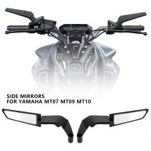 Akcesoria motocyklowe lusterka Stealth Winglets lusterka do obracania regulowanych lusterek dla YAMAHA MT 03 07 09 R1R3R7 XMAX KTM BMW