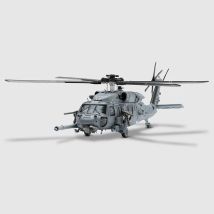 Maßstab 1:100, Druckguss-Legierung, HH-60G, 6466, Pave Hawk-Hubschrauber, Modellklassiker, Nostalgie, Spielzeug, Geschenk, Souvenir, Sammlung, statische Anzeige