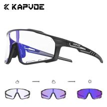 Kapvoe 2025 Neue schnelle photochrome Fahrradbrille, Sonnenbrille für Männer und Frauen, Sport, MTB, Mountainbike, Fahrrad, Brillen