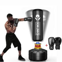 Canna da boxe per adulti con ventosa, canna da boxe con guanti, allenamento di combattimento in palestra, mma, taekwondo, Sanda, sacco di sabbia da boxe