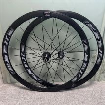 700C ultra-light carbon fiber tube HUB  road bike wheel V brake double aluminum alloy depth 30/40/50mm Road wheelset
