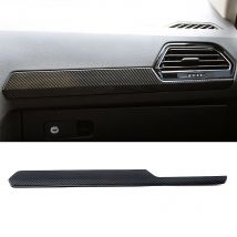 Für Volkswagen VW Tiguan MK2 2017-2019 LHD Carbon Faser Farbe Über Lagerung Box Handschuh Box Handschuh Box Streifen garnieren Trim