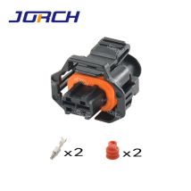 Set da 10 pezzi Connettore bosch elettrico automobilistico femmina con pin a 2 vie 1928403874 1928403698