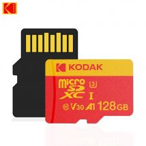 KODAK Scheda di memoria MicroSD Registratore da 256 GB Memoria ad alta velocità 128 GB Monitoraggio Scheda SD 64 GB 32 GB TF Gaming Microsd Class10 U3 V30