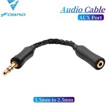 Audiokabel 3,5 mm symmetrischer Stecker auf 2,5 mm Stereo-Buchse Adapterkabel für NW-ZX507 DMP-Z1 NW-ZX300A NW-WM1Z Kopfhörerkabel