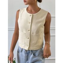 Sommer Neue Frauen Tank Streetwear Fashion Taschen Taste Oansatz Top Tank Solide Sexy Beiläufige Dünne Elegante Weibliche Vielseitige Kleidung