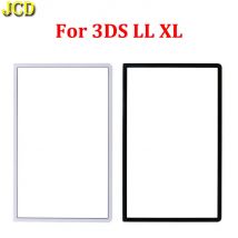 JCD Sostituzione Per 3DSXL / 3DSLL Nero Bianco Cornice Dello Schermo Frontale Copriobiettivo Per Il Nuovo 3DS XL LL Pannello di Protezione Dello Schermo LCD