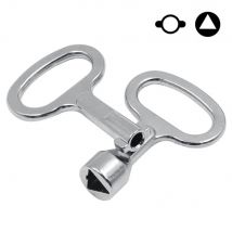 Key Wrench Universal Elevator Door Lock Valve key wrench Utility Plumber Triangle Key For Electric Cabinets Metro Trains Tool