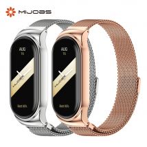 Für Mi Band 10 9 8 Strap Metall Armband für Mi Band 10 Armband Smart Uhr Ersatz Correa Mi band 9 8 7 6 5 4 3 Strap