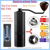 Molinillo de café Manual profesional, molino de 5 estrellas, cafetera ajustable para Espresso, olla de mano, Moka Pot