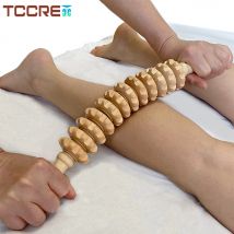 Holz therapie Roller Massage-Tool Handheld Cellulite Trigger Point Stick Lymph drainage Anti Cellulite Muskel Release Roller