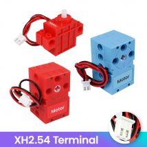 Programmierbarer 2-kg-Gleichstrommotor mit XH2.54-Terminal, kompatibel mit Lego-Bausteinen für Arduino-Steuerung, 360-Grad-Drehzahl