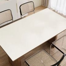 Solid Color Leather Table Mat，Waterproof and Oil-proof Dining Table Mat，Office Desk Mat，Children Desk Protection Pad Tableclo