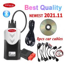 2025 Miglior VD DS150E CDP Bluetooth 2021.11 Con Keygen 2020.23 Per TNESF DELPHIS ORPDC Auto Camion Obd Obd2 Scanner Strumento Diagnostico