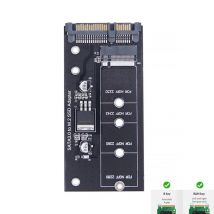 M.2 NGFF SSD do SATA 3 3.0 Adapter Card Converter B B&M Key Protocol Solid State Disk Drive 2230 2280 2242