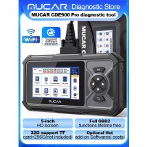 MUCAR CDE900 Pro obd2 Car Diagnostic Tool Brake Airbag Transmission Engine System Diagnosis obd2 Scanner 32GB for Auto