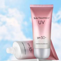 60g Crema solare delicata non irritante Alta protezione Controllo del petrolio Idratare la calma Pelle Anti-scottature Cura della pelle SPF 50+