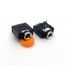 100PCS PJ-307 PJ307 3.5mm Stereo Jack Socket Audio Jack Connector PCB Horizontal plug-in 5PIN stereo audio interface RHOS 2.0