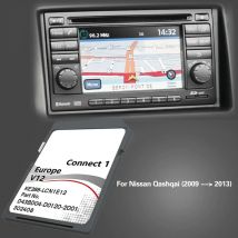 for Nissan Qashqai 2009 2013 Sat Connect1 V12 16GB Map SD Navigation Menory Card