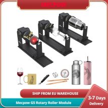 Modulo rullo rotante Mecpow G5, con ganasce versatili, mandrino rotante regolabile, colonna di supporto, per Mecpow e altre marche