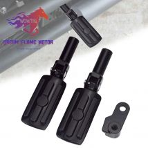 motos Beifahrer hinten Fuß stütze Motorräder Fußrasten Montage Kit für Harley Davidson Kreuz knochen flstsb 2008-2011 Softail Slim Fls Flss 2012-2017 Motorradteile