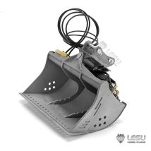 LESU Metall-Greifzange mit fester Halterung für 1/14 PC360 ET30H ET26L Aoue RC Hydraulikbagger-Modellautos Spielzeug